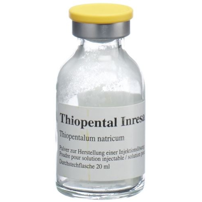 THIOPENTAL INRESA 0.5 G THIOPENTAL INRESA 0.5 G