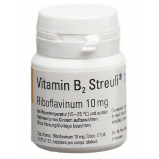 Витамин B2 Штройли 10 мг 100 драже
