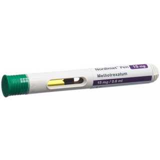 Нордимет раствор для инъекций 15 мг / 0,6 мл предварительно заполненная шприц-ручка 0,6 мл
