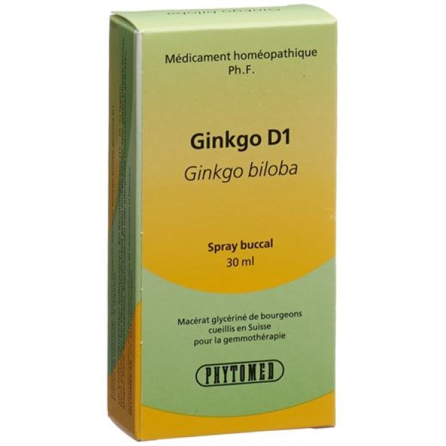 Phytomed Gemmo Ginkgo жидкость D 1 30мл Phytomed Gemmo Ginkgo жидкость D 1 30мл