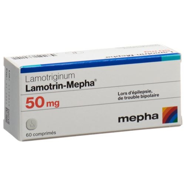 Lamotrin Mepha 50 mg 60 Disp tablets Lamotrin Mepha 50 mg 60 Disp tablets