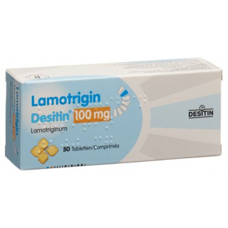 Ламотриджин Деситин 100 мг 50 таблеток