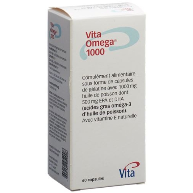 Vita Omega 1000 mg 60 Kaps Vita Omega 1000 mg 60 Kaps