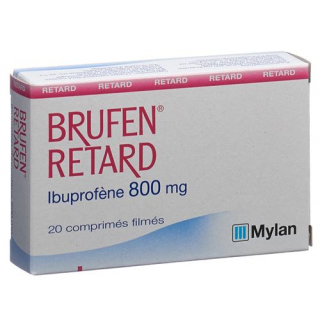 Бруфен Ретард 800 мг 20 таблеток покрытых оболочкой