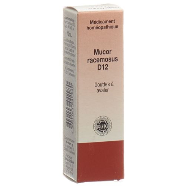 Sanum Mucor Racemosus капли D 12 10мл Sanum Mucor Racemosus капли D 12 10мл