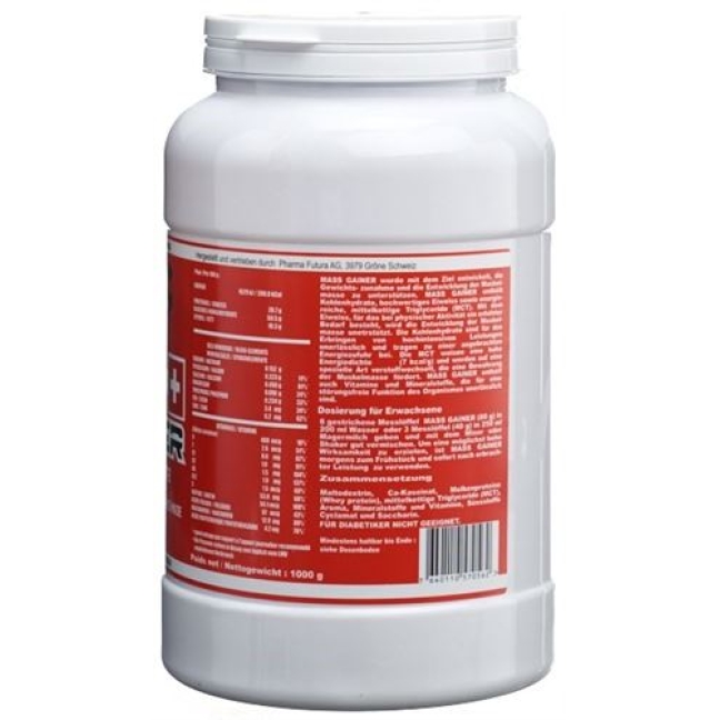 Mass Gainer порошок 10 Mct Vanille 1кг Mass Gainer порошок 10 Mct Vanille 1кг