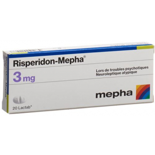 Рисперидон Мефа 3 мг 20 таблеток покрытых оболочкой