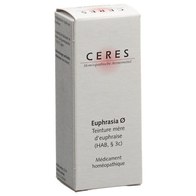 Ceres Euphrasia настойка 20мл Ceres Euphrasia настойка 20мл