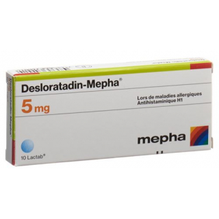 Дезлоратадин Мефа 5 мг 50 таблеток покрытых оболочкой