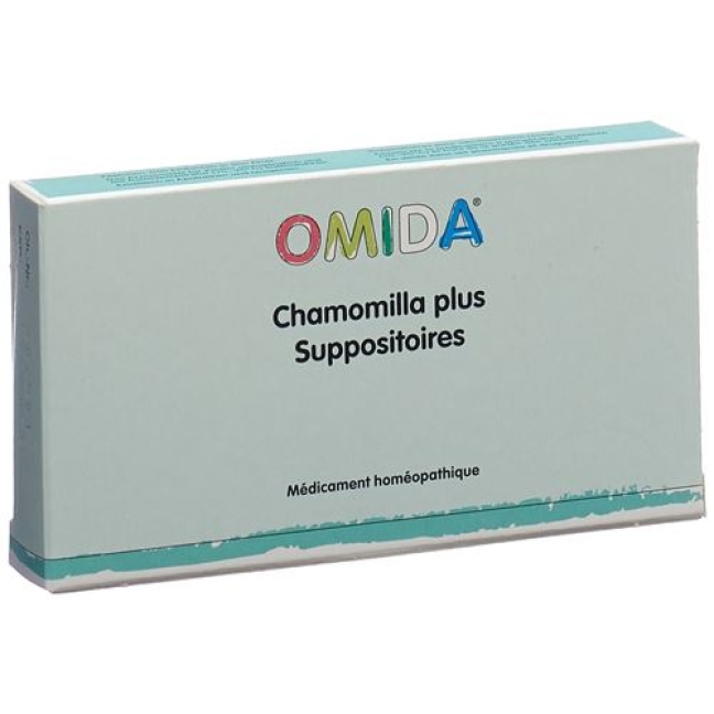 Omida Chamomilla Plus Zapfchen 10 штук Omida Chamomilla Plus Zapfchen 10 штук