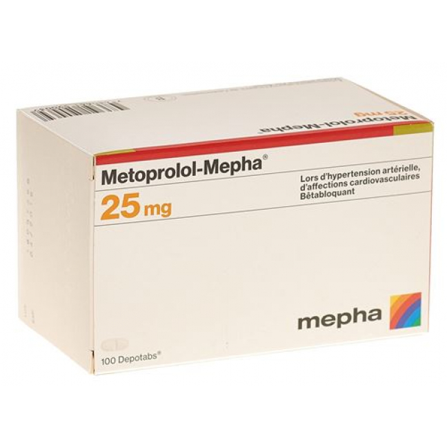 METOPROLOL MEPHA DEPO 25MG