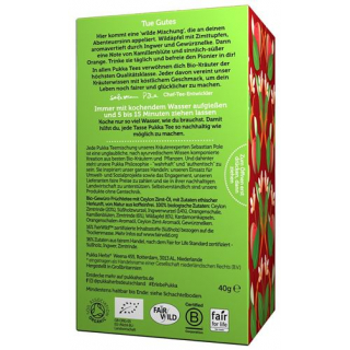 Органический чай Pukka Wild Apple &amp; Cinnamon в пакетиках 20 шт.