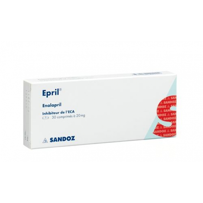 Epril 20 mg 100 tablets