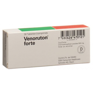Венорутон Форте 500 мг 30 таблеток