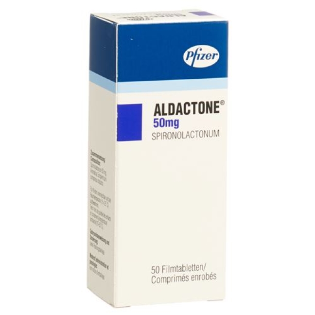 Aldactone 50 mg 50 filmtablets Aldactone 50 mg 50 filmtablets