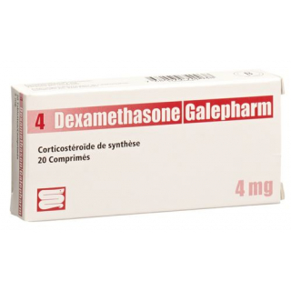 Дексаметазон Галефарм 4 мг 20 таблеток