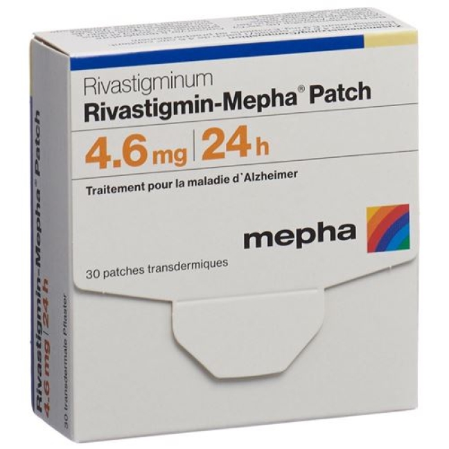 RIVASTIGMIN MEPHA PATCH 4.6MG RIVASTIGMIN MEPHA PATCH 4.6MG