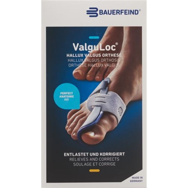 ValguLoc Stabilorthese Hallux Grosse 2 Links Titan