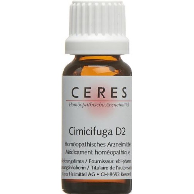 Ceres Cimicifuga D 2 Dilution 20мл Ceres Cimicifuga D 2 Dilution 20мл