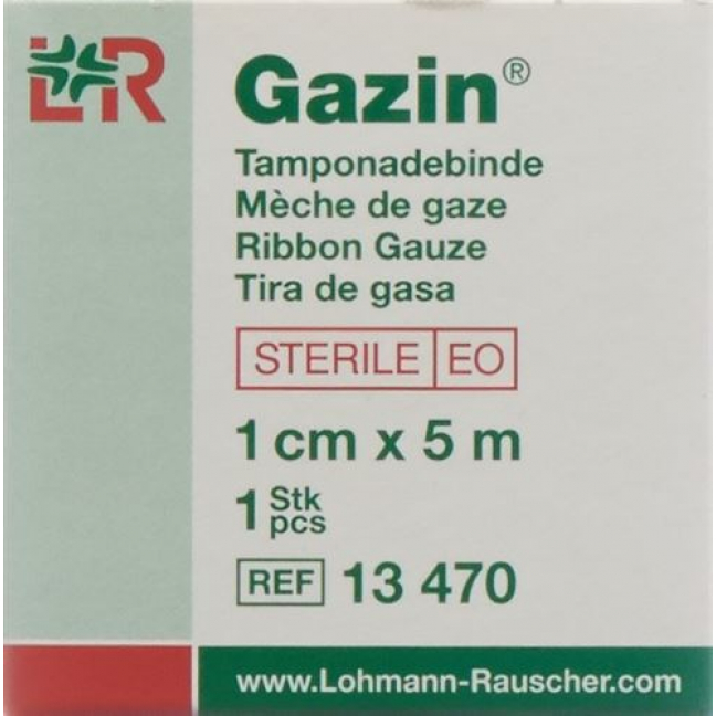 Gazin Tamponadebinde 1смx5m Steril