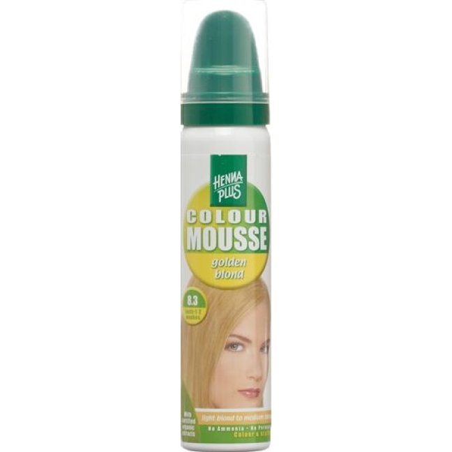 HENNA PLUS COLOR MOUSSE 8.3