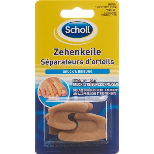 Scholl Zehenkeile 1 Klein/2 Gross