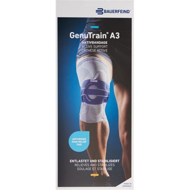 GenuTrain A3 активная повязка Knie размер 2 Rechts Titan