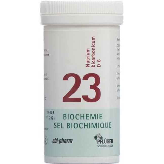 Pflueger Schussler Nr. 23 Natr Bicar в таблетках, D 6 100г Pflueger Schussler Nr. 23 Natr Bicar в таблетках, D 6 100г