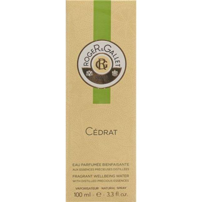 ROGER GALLET CEDRAT