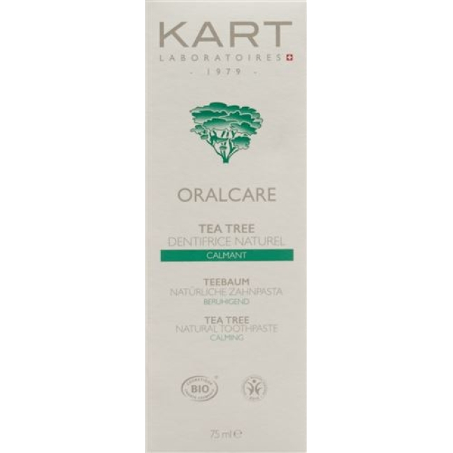 Kart Zahnpaste Lehm Oralcare Teebaum 75мл