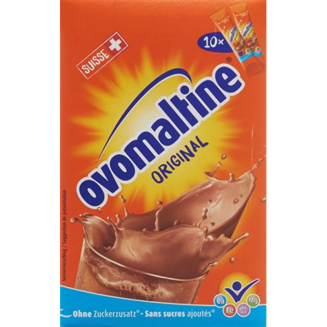 Ovomaltine Pulver 10 пакетиков 15г