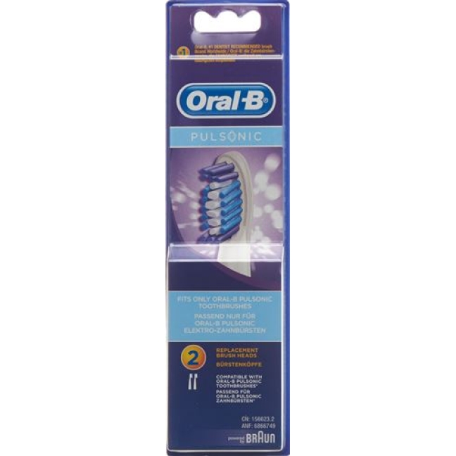 Braun Oral-B Pulsonic Aufsteckburste 2 штуки