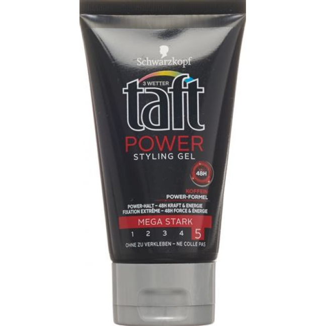 Taft Power Styling гель Caffeine 150мл