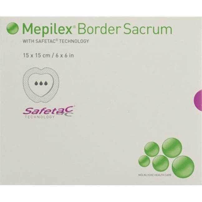 Mepilex Border Schaumverband 15x15см Sacrum 5 штук