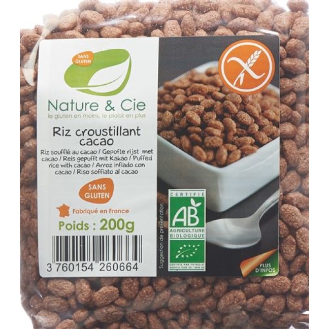 NAT&CIE REIS CRISPIES CHOCO GF NAT&CIE REIS CRISPIES CHOCO GF