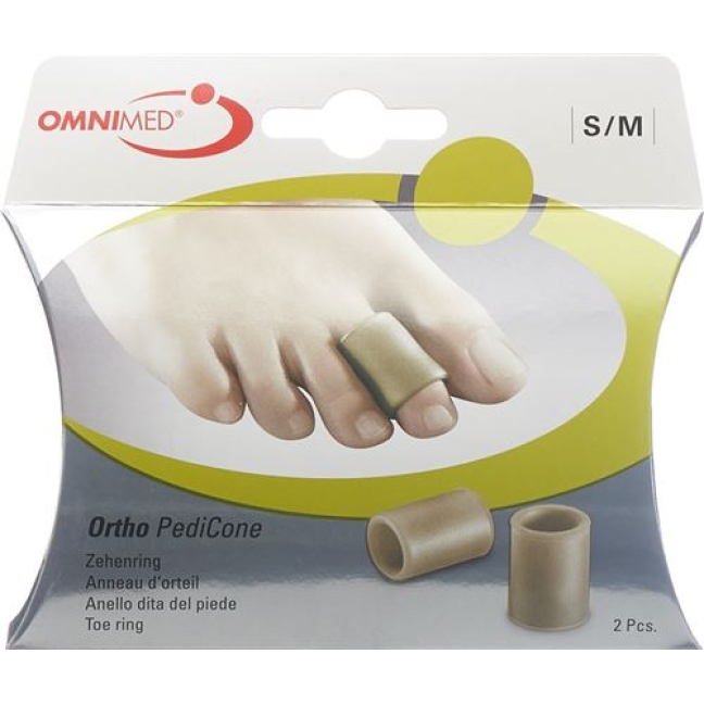 Omnimed Ortho PediCone Zehenring размер S/M 2 штуки