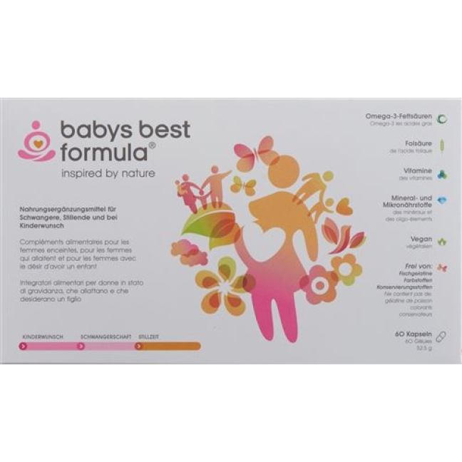 Babys Best Formula 60 штук