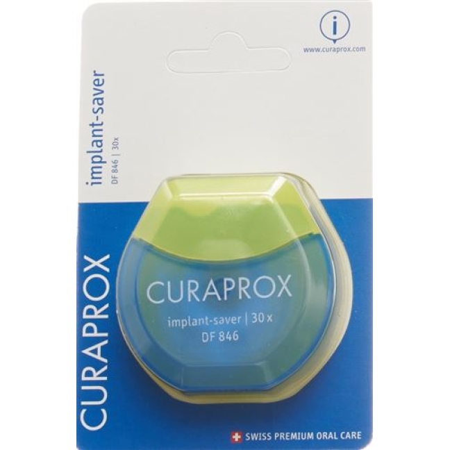 Curaprox DF 846 Implant-Saver 30 штук Curaprox DF 846 Implant-Saver 30 штук