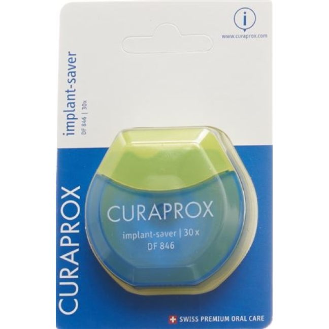 Curaprox DF 846 Implant-Saver 30 штук