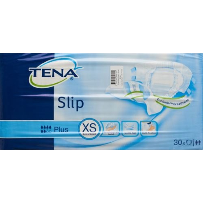 TENA SLIP PLUS EXT SMALL