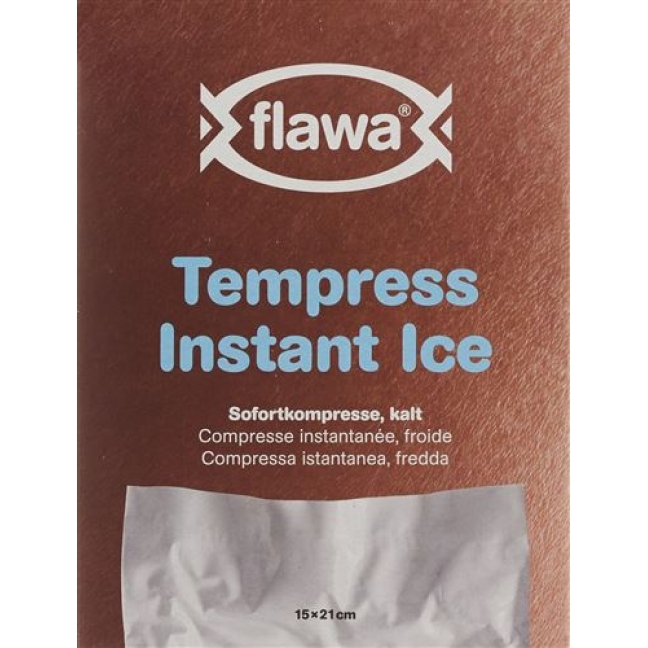 Flawa Tempress Instant Ice Sofortkompresse Kalt 15x21см Flawa Tempress Instant Ice Sofortkompresse Kalt 15x21см