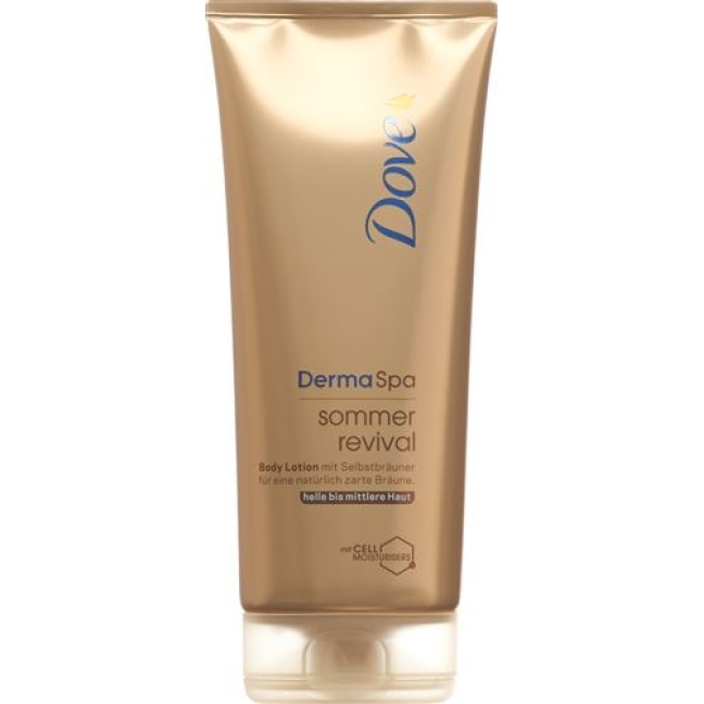 Dove Derma Spa Bodylotion Sommer Revival Light mit Selbstbrauner 200мл