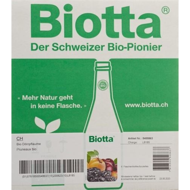BIOTTA DOERRPFLAUME BIO BIOTTA DOERRPFLAUME BIO