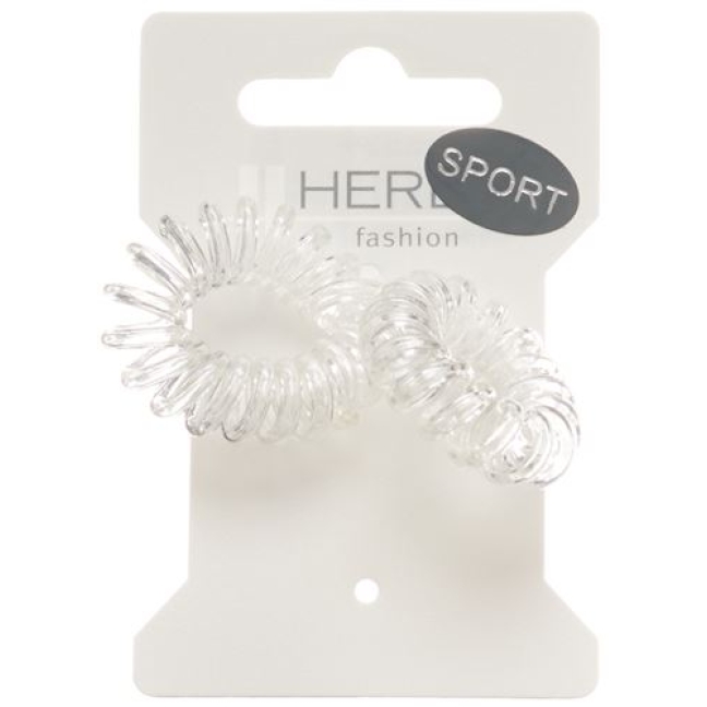 Herba Sport Haarbinder ? 3.8см прозрачный 2 штуки