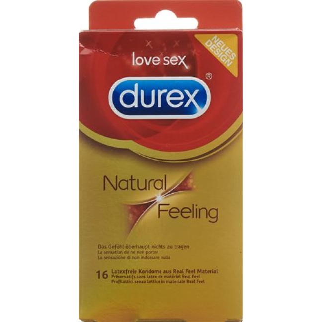 Durex Natural Feeling Praservativ Big Pack 16 штук Durex Natural Feeling Praservativ Big Pack 16 штук