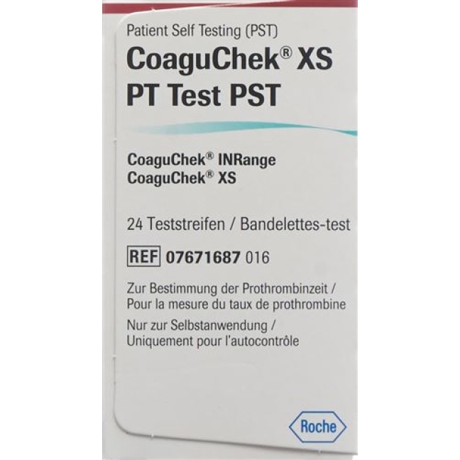 COAGUCHEK XS PT PST D/I/N/F