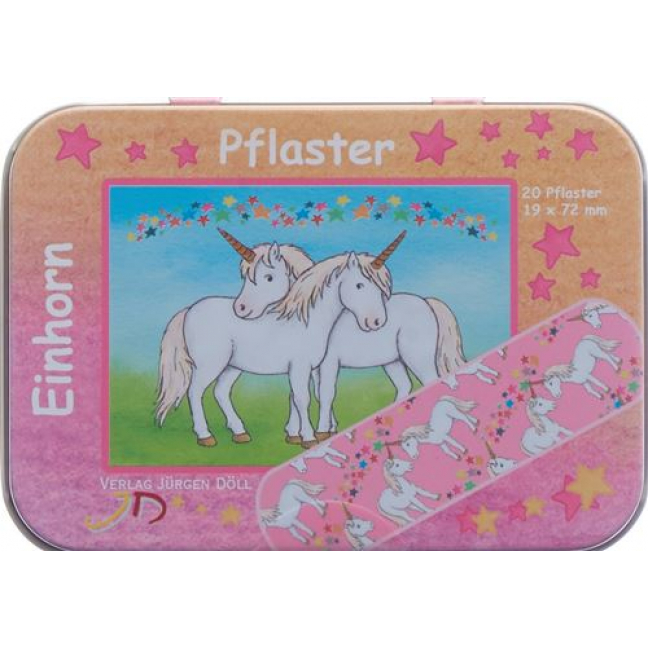 Doell Heftpflaster 19x72мм Einhorn доза 20 штук