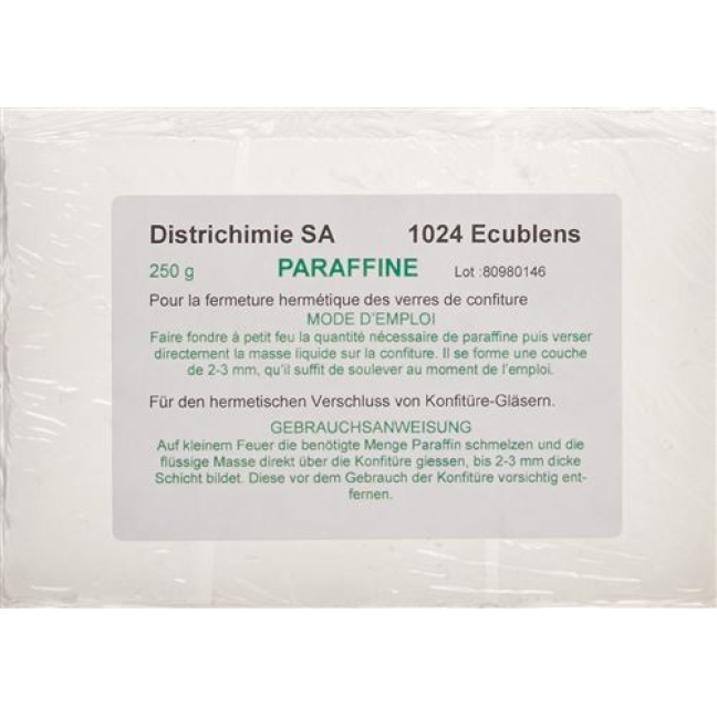 PARAFFIN SOLID DISTRICHEMIE