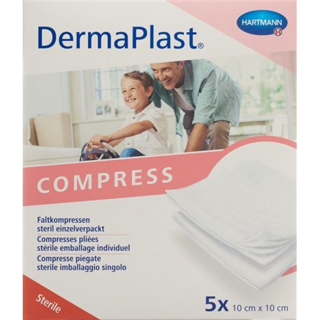 Dermaplast Faltkompressen Typ17 10x10см 8-fach 5x 2 штуки Dermaplast Faltkompressen Typ17 10x10см 8-fach 5x 2 штуки