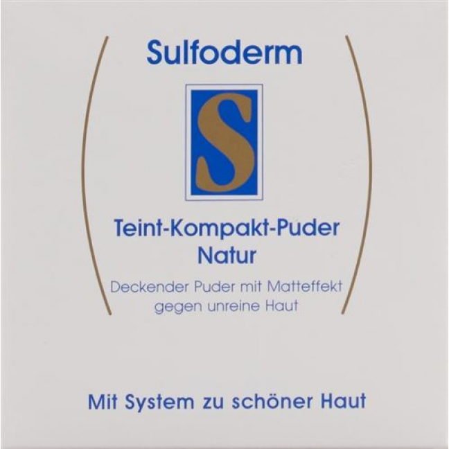 Sulfoderm S Teint Kompakt Puder 10г